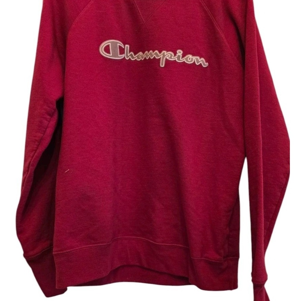 Champion Authentic Athletic Wear Mens Size Medium Maroon / Red Sweatshirt